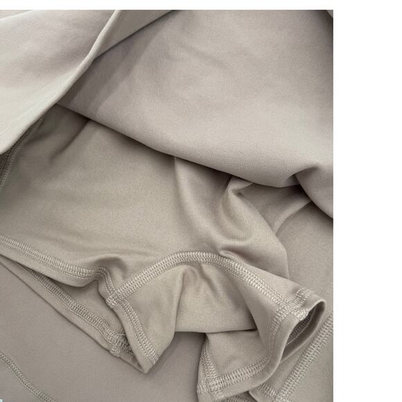 ALO Yoga Tan Mini Dress with Black Trim - Picture 3 of 5